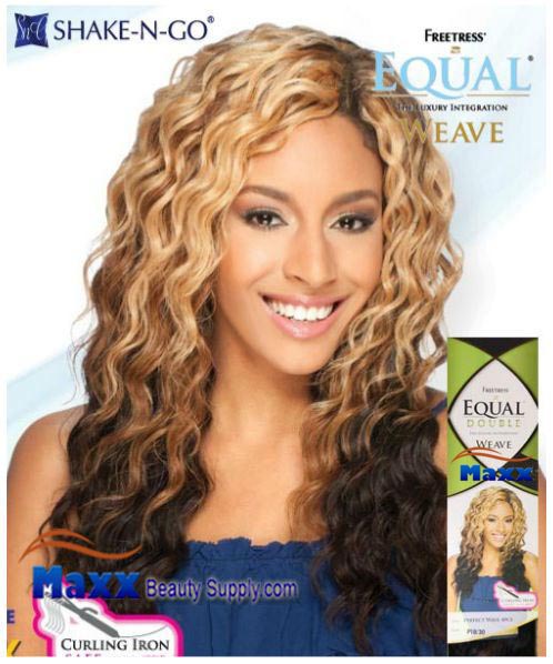 Freetress Equal Double Weave Synthetic Hair - Perfect Wave 4pc
